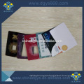 Customized gold bar pvc card with custom logo